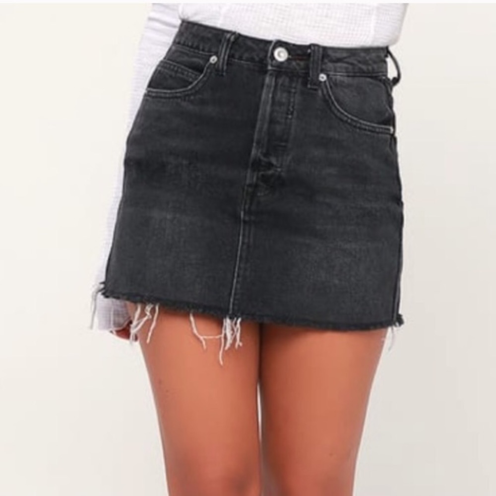 Free People Denim Skirt